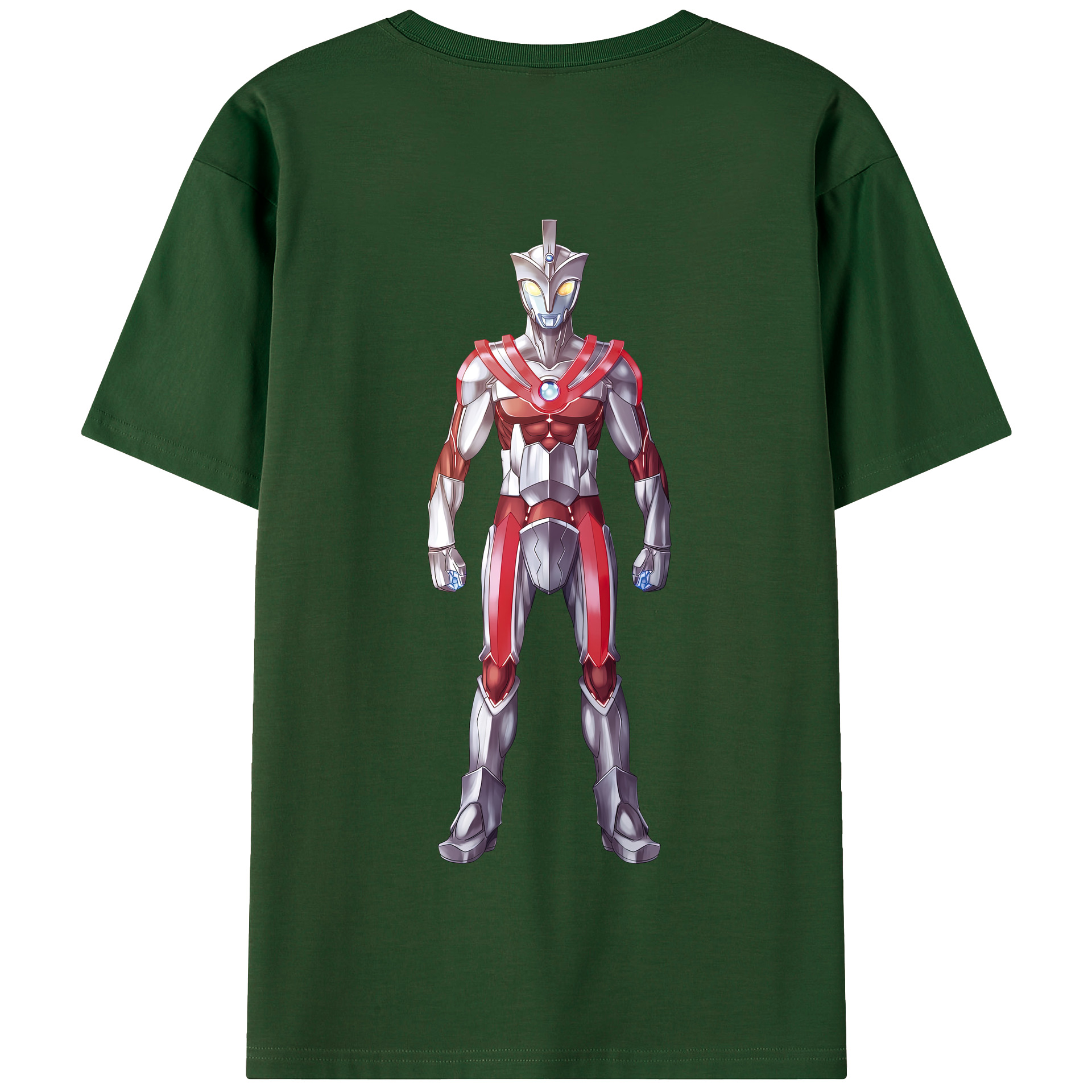 （画像用） ウルトラマン Ultraman 綿100％半袖Tシャツ（背面プリント）